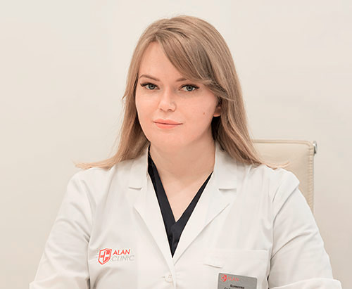 Колесова Софья Игоревна – врач проктолог, «Алан Клиник» Москва Колесова Софья Игоревна